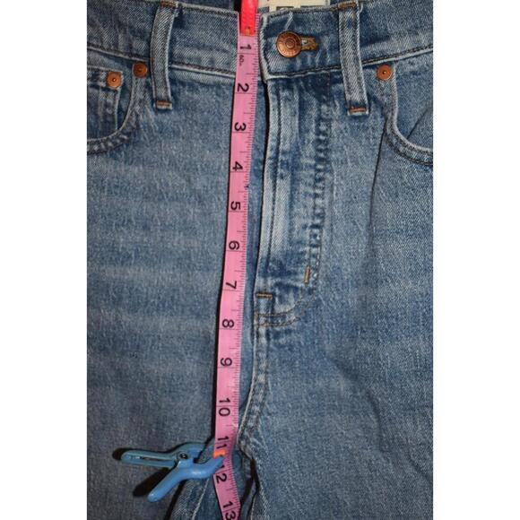 Madewell The‎ Perfect Vintage Jean Womens Blue Hoyne Wash Tapered Jeans Size 28 - Picture 4 of 7